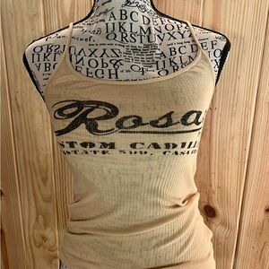 🧚 ☀️Spell Cream “Rosa Custom Cadillac” Singlet Tank Top☀️🧚